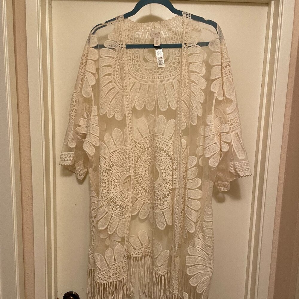 Chicos Lace Duster